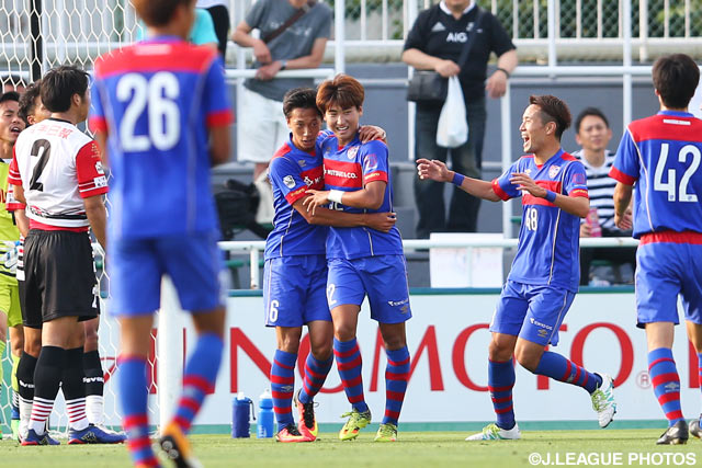 ユ インスの決勝点で今季ホーム初勝利を挙げたＦ東23【明治安田Ｊ３ 第14節 Ｆ東23vs盛岡】