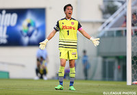 PKを見事にストップし、追加点を許さなかった土井 康平（盛岡）【明治安田Ｊ３ 第14節 Ｆ東23vs盛岡】