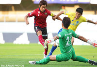 得点ランキング首位タイの田中 恵太（琉球）を抑え切った栃木守備陣【明治安田Ｊ３ 第14節 栃木vs琉球】