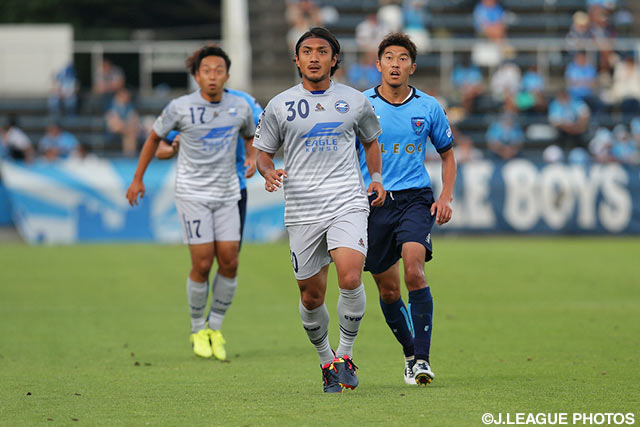 3本のシュートを放ち、相手ゴールを脅かした中島 裕希（町田）【明治安田Ｊ２ 第20節 横浜FCvs町田】