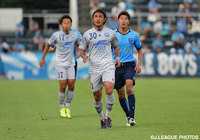 3本のシュートを放ち、相手ゴールを脅かした中島 裕希（町田）【明治安田Ｊ２ 第20節 横浜FCvs町田】