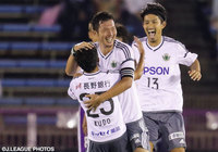 2得点を挙げ、攻守に大活躍した飯田 真輝（松本）【明治安田Ｊ２ 第20節 京都vs松本】