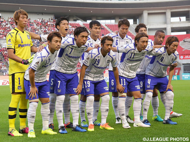 Ｇ大阪のスターティングイレブン【明治安田Ｊ１ 2nd 第1節 鹿島vsＧ大阪】