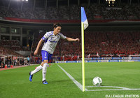 CKから2点をアシストした遠藤 保仁（Ｇ大阪）【明治安田Ｊ１ 2nd 第1節 鹿島vsＧ大阪】