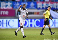 10分に先制ゴールを決めたムリキ（FC東京）【明治安田Ｊ１ 2nd 第1節 鳥栖vsFC東京】