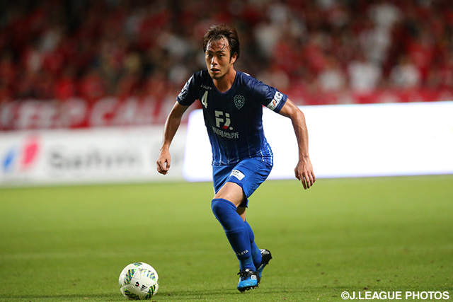 横浜FMから移籍後即、先発フル出場を果たした三門 雄大（福岡）【明治安田Ｊ１ 2nd 第1節 福岡vs浦和】