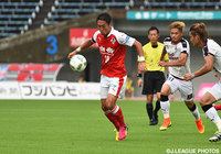 数的不利の中、前線で奮闘した清武 功暉（熊本）【明治安田Ｊ２ 第21節 熊本vsＣ大阪】