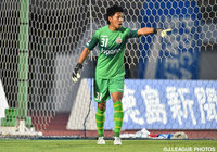 負傷交代で急きょピッチに立つも、ゴールを守り抜いた三浦 雄也（長崎）【明治安田Ｊ２ 第21節 徳島vs長崎】