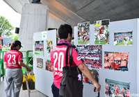 ロアッソ熊本写真展が開催されました【明治安田Ｊ２ 第21節 熊本vsＣ大阪】