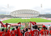 約3か月半ぶりにホーム、うまスタでの開催となった【明治安田Ｊ２ 第21節 熊本vsＣ大阪】