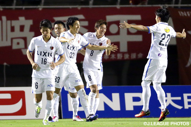貴重な追加点をあげた金崎 夢生（鹿島） 【明治安田Ｊ１ 2nd 第2節 広島vs鹿島】