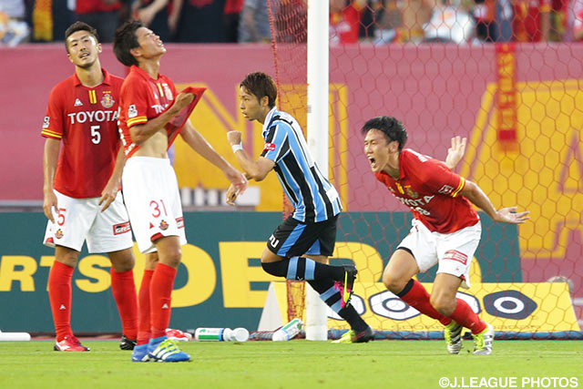 小林 悠の2試合連続ゴールで先制した川崎Ｆ【明治安田Ｊ１ 2nd 第2節 名古屋vs川崎Ｆ】