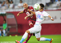 鮮やかに先制点を決め、3試合連続得点のレアンドロ（神戸）【明治安田Ｊ１ 2nd 第2節 神戸vs鳥栖】