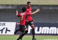 アレックスのＪリーグ初得点で先制した福島【明治安田Ｊ３ 第16節 福島vs鹿児島】