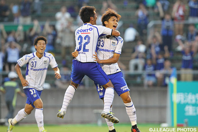 Ｊリーグ初得点が値千金の逆転弾となった一美 和成（Ｇ大23）【明治安田Ｊ３ 第16節 Ｃ大23vsＧ大23】