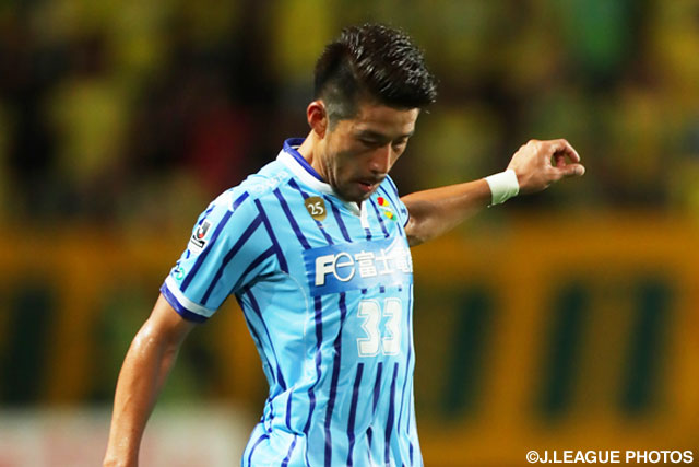 加入後初先発でフル出場を果たした丹羽 竜平（千葉）【明治安田Ｊ２ 第22節 千葉vs水戸】