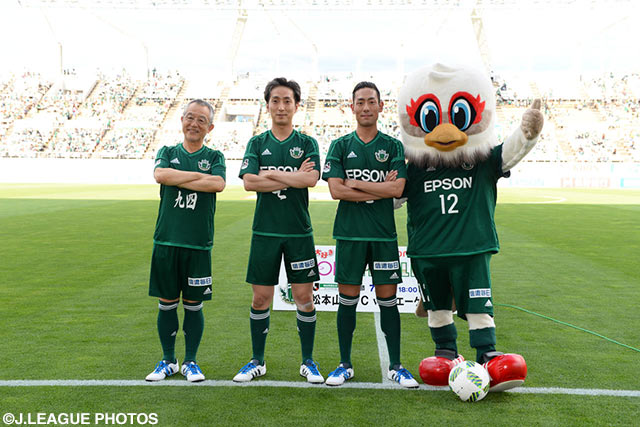 アルウィンに中村 勘九郎さん、中村 七之助さん、串田 和美さんが来場！【明治安田Ｊ２ 第22節 松本vs金沢】