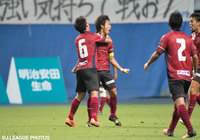 田中 恵太の同点ゴールで2点差を追い付いた琉球【明治安田Ｊ３ 第16節 大分vs琉球】