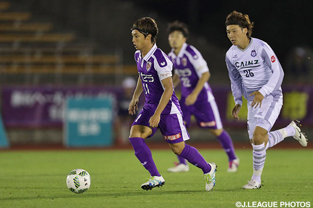精力的な動きでチャンスを作った堀米 勇輝（京都）【明治安田Ｊ２ 第22節 京都vs群馬】