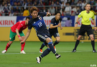 「キリンカップサッカー2016」ブルガリア戦では待望の代表初ゴール！【浅野 拓磨：U-23日本代表】