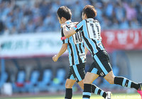 1stステージ第10節仙台戦で同点ゴールを決めた大島【大島 僚太：U-23日本代表】