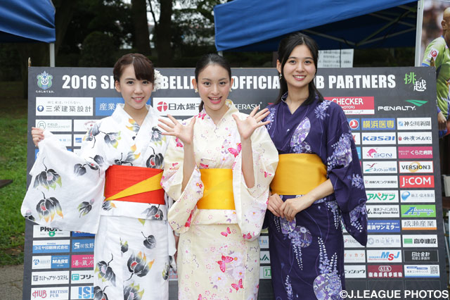 ベルマーレクイーンが浴衣で登場！【明治安田Ｊ１ 2nd 第3節 湘南vs鳥栖】