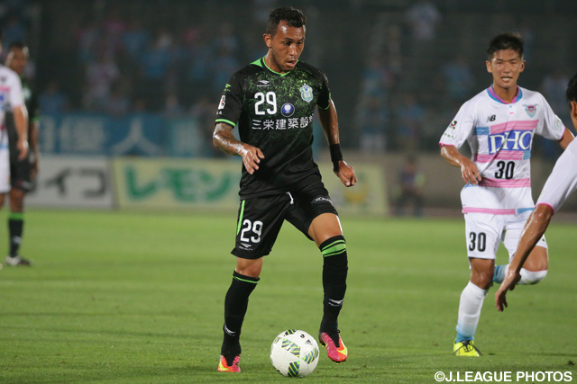 移籍加入後2試合目の出場となったウェズレー（湘南）【明治安田Ｊ１ 2nd 第3節 湘南vs鳥栖】