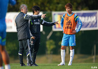 2014年に行われた日本代表候補トレーニングキャンプに初参加【南野 拓実：U-23日本代表】