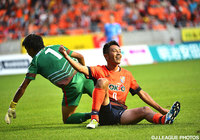 2試合連続得点で長野のＪ３通算50勝を決定づけた塩沢 勝吾【明治安田Ｊ３ 第17節 長野vsYS横浜】