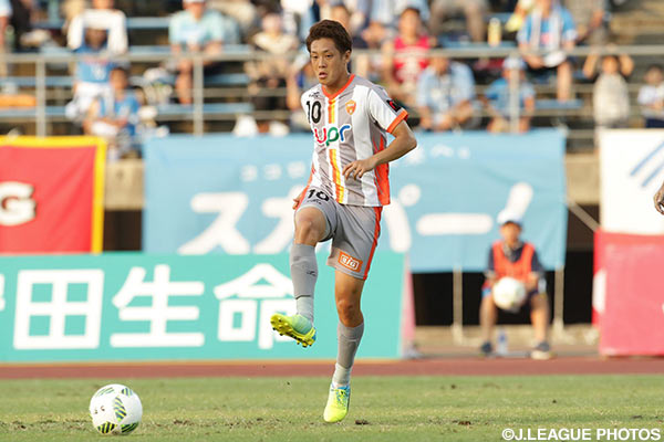 Ｊ２通算50試合出場を果たした庄司 悦大（山口）【明治安田Ｊ２ 第23節 讃岐vs山口】