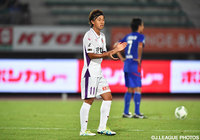 巧みなフェイントから鋭いシュートで1点を返した堀米 勇輝（京都）【明治安田Ｊ２ 第23節 徳島vs京都】