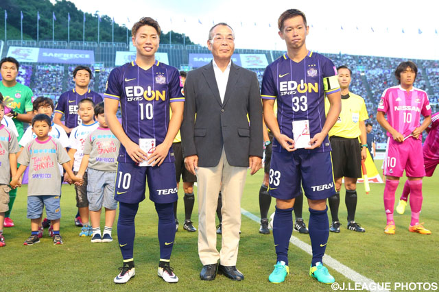 リオへ臨む浅野 拓磨と塩谷 司（広島）【明治安田Ｊ１ 2nd 第4節 広島vs横浜FM】