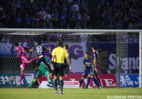 ＣＫからニアサイドでファビオが合わせて横浜FMが先制に成功する【明治安田Ｊ１ 2nd 第4節 広島vs横浜FM】