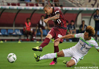 勝利を決定づけるゴールを決めたレアンドロ（神戸）【明治安田Ｊ１ 2nd 第4節 神戸vs湘南】