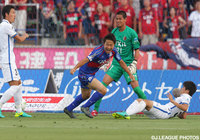 3分に稲垣 祥のゴールで幸先良く先制した甲府【明治安田Ｊ１ 2nd 第4節 甲府vs鹿島】