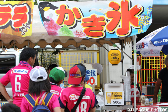 暑い日は、かき氷だ！ビールだ！【明治安田Ｊ２ 第24節 Ｃ大阪vs町田】