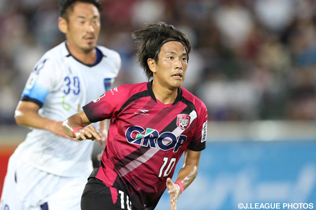 この試合を最後にリオへ臨む矢島 慎也（岡山）【明治安田Ｊ２ 第24節 岡山vs横浜FC】