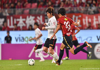 右サイドを崩し、同点ゴールを演出した柏木 陽介（浦和）【明治安田Ｊ１ 2nd 第5節 鹿島vs浦和】