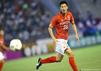 加入後初得点となる同点弾を決めた酒井 隆介（名古屋）【明治安田Ｊ１ 2nd 第5節 名古屋vs甲府】