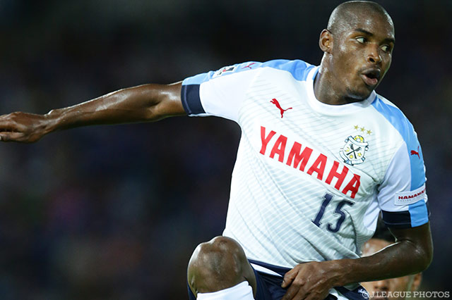 両チーム最多6本のシュートを放ったアダイウトン（磐田）【明治安田Ｊ１ 2nd 第5節 横浜FMvs磐田】
