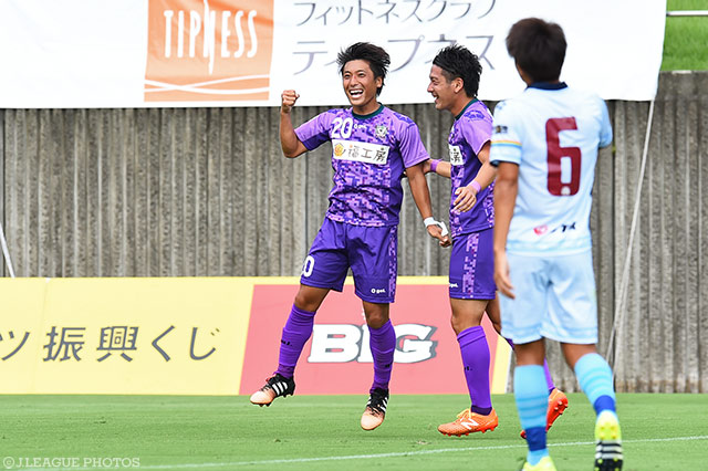 柿木 亮介のＪリーグ初得点で逆転した藤枝【明治安田Ｊ３ 第18節 藤枝vs琉球】