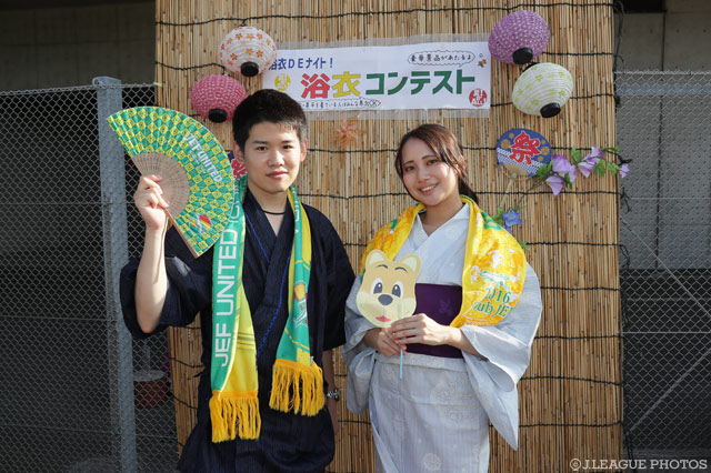 夏の醍醐味。浴衣で試合観戦！【明治安田Ｊ２ 第25節 千葉vs清水】