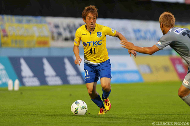 交代出場で決勝点をアシストした佐々木 勇人（栃木）【明治安田Ｊ３ 第18節 栃木vs秋田】