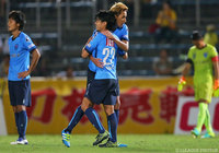 土壇場で執念の同点ゴールを押し込んだ永田 拓也（横浜FC #22）【明治安田Ｊ２ 第25節 横浜FCvs北九州】