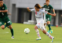 鋭い突破でゴールに迫った梶川 諒太（長崎）【明治安田Ｊ２ 第25節 松本vs長崎】