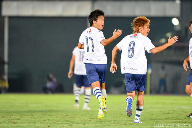 中原 優生（#17）の同点弾で試合を振り出しに戻した鹿児島【明治安田Ｊ３ 第18節 富山vs鹿児島】