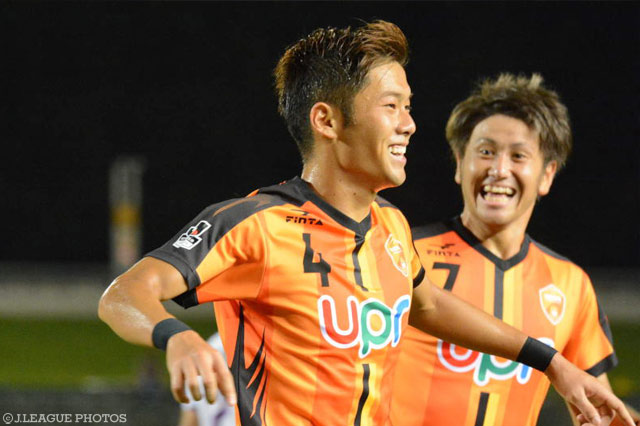 カウンターアタックから先制点を決めた小池 龍太（山口）【明治安田Ｊ２ 第25節 山口vs京都】