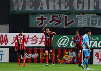 7分に左足で先制ゴールを決めたジュリーニョ（札幌）【明治安田Ｊ２ 第25節 札幌vs岐阜】