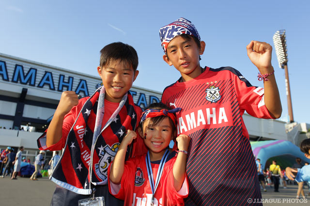 今日は真夏の大決戦！赤いシャツで応援！【明治安田Ｊ１ 2nd 第6節 磐田vs柏】
