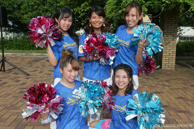 サガンティーナが熱烈サポート！【明治安田Ｊ１ 2nd 第6節 鳥栖vs鹿島】